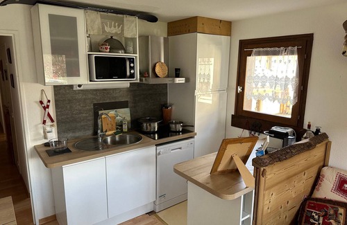 Combloux Apartment | Charming T3 in Combloux center, parking and pets allowed