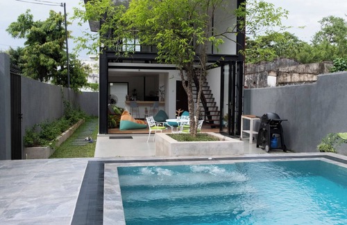 Pamankada East Ski Chalet | Charming tiny home in Colombo, Sri Lanka with private swimming pool