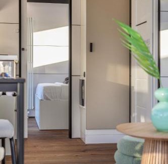 Municipality of Wijdemeren Apartment | Charming Tiny Houseboat Escape Near Amsterdam by Weltevreden Experience