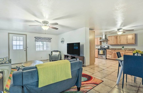 Flowing Well Neighborhood House | Charming Tucson Home w/Covered Patio & Grill!