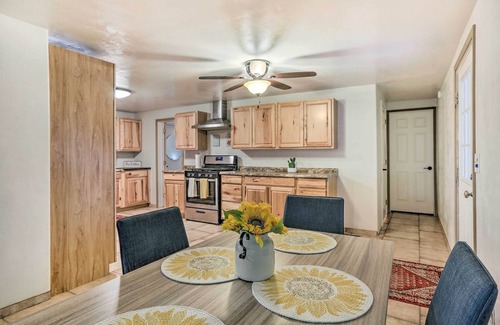 Flowing Well Neighborhood House | Charming Tucson Home w/Covered Patio & Grill!