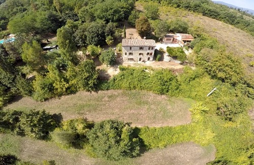 Bivio Lugnano House | Charming Umbrian holiday home with 2 houses, amazing views and a 15m pool