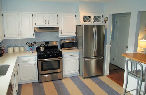 Silver Beach House | Charming updated home with pool on quiet street. Near Silver Beach
