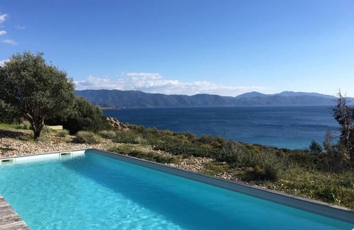 Sagone Villa | CHARMING VILLA, SEA VIEW, EXCEPTIONAL LOCATION, HEATED POOL