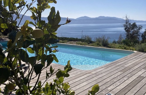 Sagone Villa | CHARMING VILLA, SEA VIEW, EXCEPTIONAL LOCATION, HEATED POOL