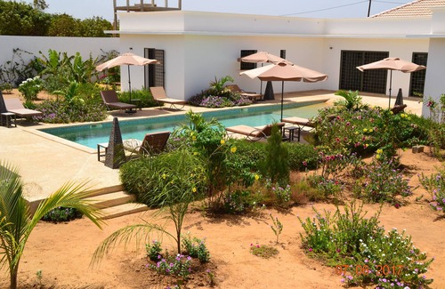 Ngaparou House | Charming villa with 5 bedrooms, 4 bathrooms with swimming pool and magnificent tropical garden.