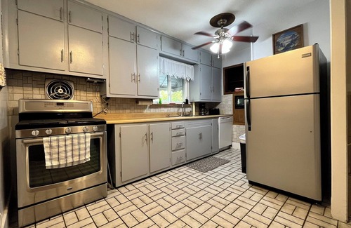 Peoria House | Charming Vintage Hideaway with Finished Attic