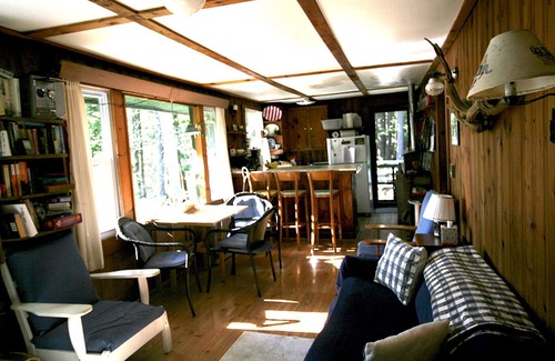 Freeport Cabin | Charming Waterfront Cabin in the Woods
