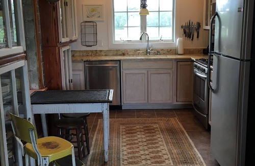 Piney Point Cottage | Charming Waterfront Escape with beach and pier for fishing and crabbing