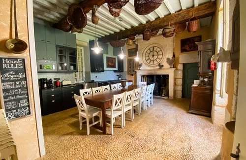 Saint-Martin-des-Combes Other | Chateau De Neveu - Seven Bedroom Castle, Sleeps 14