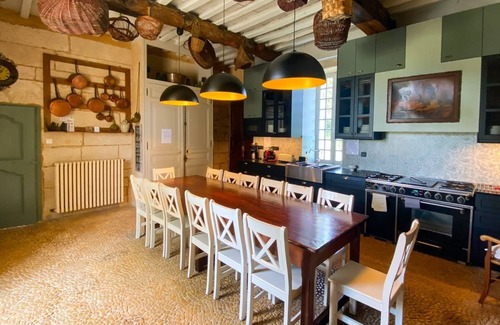 Saint-Martin-des-Combes Other | Chateau De Neveu - Seven Bedroom Castle, Sleeps 14