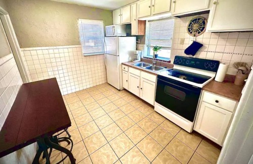 Normandy House | Cheerful 1-bedroom, red brick, historic home