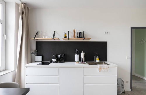 Kaßberg Apartment | Chemnitz Hartmannstr | Suite + Bathtub