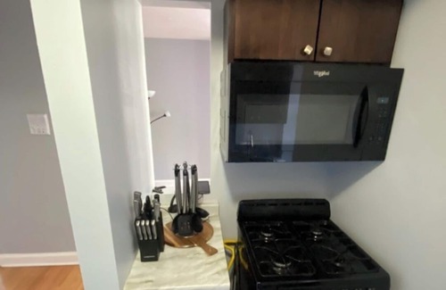 South Shore Apartment | Chic 1-bedroom apartment in marvelous Chicago with WiFi, AC.