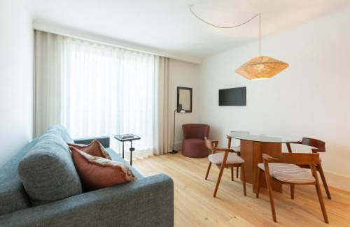 Sao Miguel do Rio Torto Apartment | Chic 1-BR Flat in Award-Winning Building