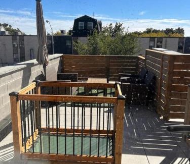 The Danforth Apartment | Chic 2BR Top Floor Retreat with Rooftop Near Subway
