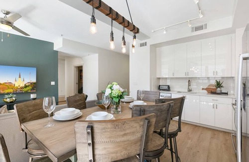 Central Business District Hotel | Chic 4Bed Oasis Steps from French Quarter Magic!
