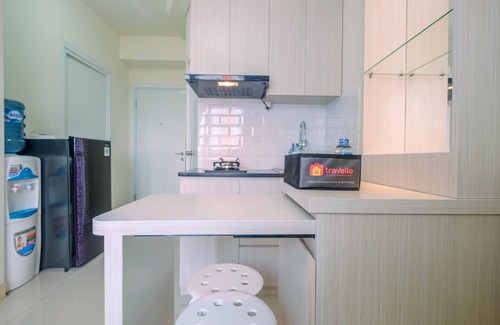 Rawasari Apartment | Chic and Cozy 2BR Apartment at Green Pramuka City