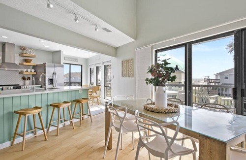 Indian Beach House | Chic Beachside Villa ~ 2nd Row STEPS TO BEACH! ~ Stunning views from Balconies