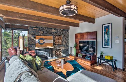 Boulder House | Chic Boulder Mountain Home with Hot Tub and Views