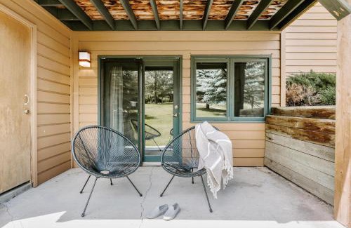 Steamboat Springs House | Chic Condo - King Bed - Patio, Hot Tub, Free Bus