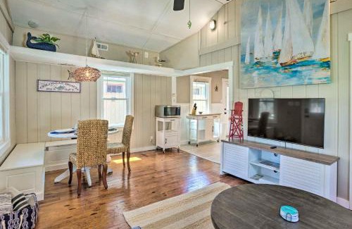 Colonial Beach House | Chic Cottage with Private Yard Steps to Beach!