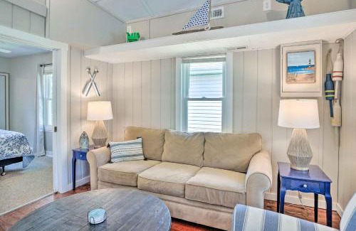 Colonial Beach House | Chic Cottage with Private Yard Steps to Beach!