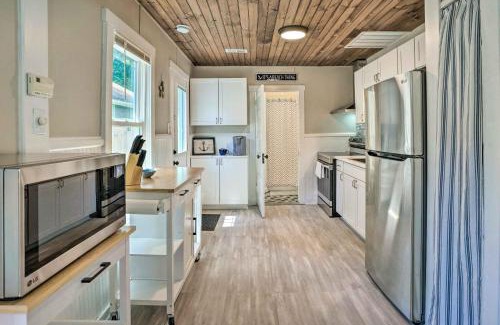 Colonial Beach House | Chic Cottage with Private Yard Steps to Beach!