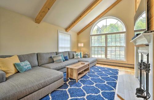 West Dover House | Chic Dover Home with Hot Tub 1 Mi to Golf!