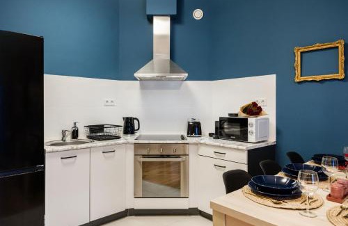 Corvin negyed Apartment | Chic Downtown Getaway