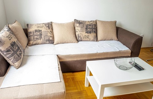 Tomicici Apartment | Chic Flat with Balcony Near Beach in Montenegro