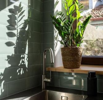 Bonfim Apartment | Chic Loft with Garden, Sleeps 4