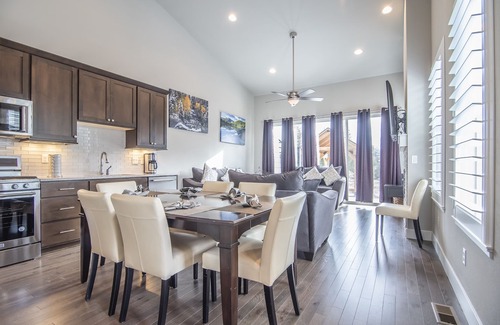 Rendezvous House | Chic, Modern Townhome in Rendezvous, Fraser. Newer Build with Cozy Fireplace