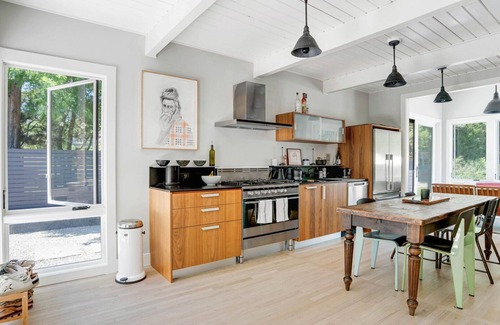 Shelter Island House | Chic Shelter Island A-Frame with Private Pool, Stylish Interiors, and.