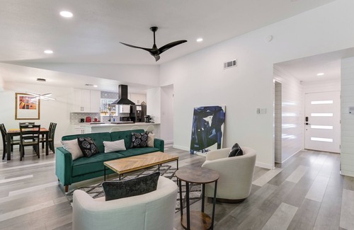 Austin House | Chic Urban Oasis in Austin with Pool and Spa