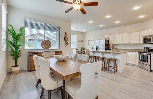 Waddell House | Chic Waddell Home w/Private Pool & Game Room!