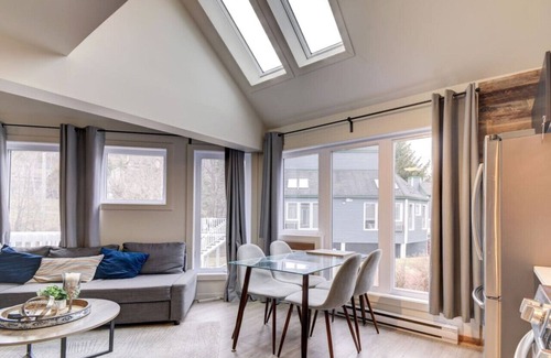Mont-Tremblant Pedestrian Village Condo | Chouette Tremblant Ski In/Out Pedestrian Village