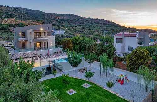 Mourniai Villa | Chris and Stratos villa with private ecologic pool and kid's playground!