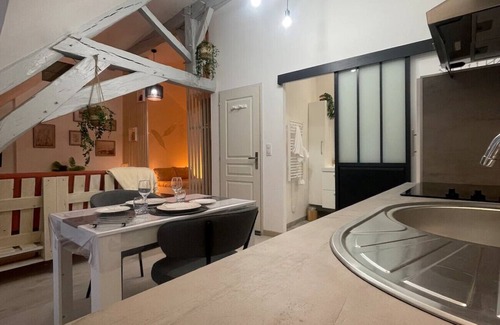 Chateauroux Apartment | Chtx-Old style - Fibre - Shops - Transport