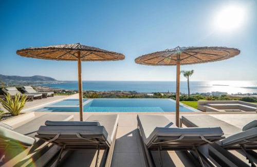 Falassarna Villa | Cielo e Mare Villas I "Free" heated pools & seaview