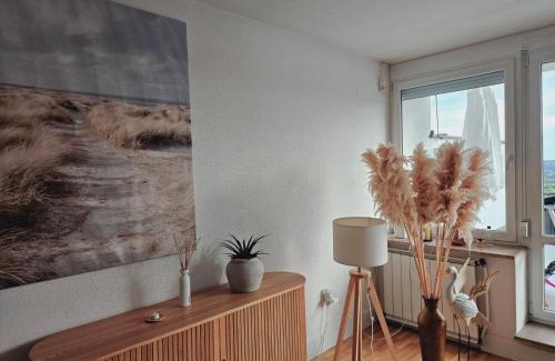 Gellert Hill Apartment | Citadella View Point apartment with Huge Balcony for 6 ppl, free Parking, AC