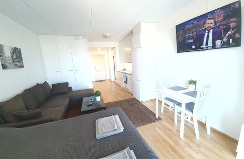 Oulu Apartment | City center 1BR studio with perfect view