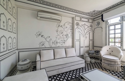 Panch Batti Apartment | City centre luxe 1BHK With Balcony | Lalluji Luxe