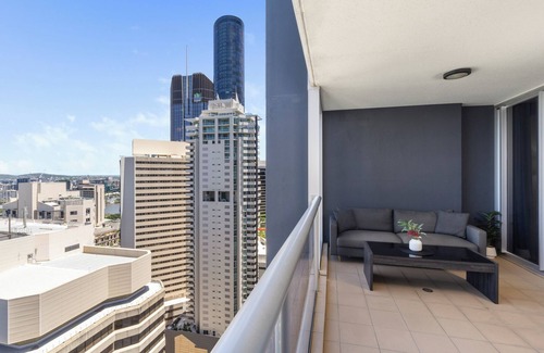 Brisbane Central Business District Apartment | City Lux 2Bed Apt, Parking, Pool