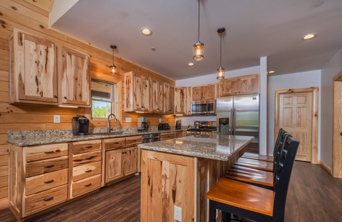 McHenry House | CJ's Mountain Lodge | Indoor Pool, Hot Tub, Fire Pit