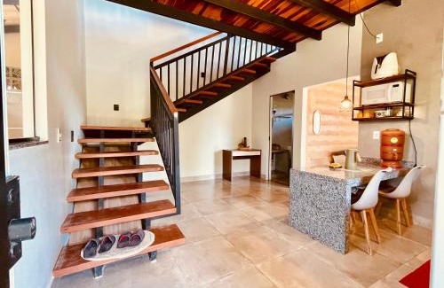 Cavalcante House | Claruá Chalés - LOFT BARU- Lofts românticos em Cavalcante- 5m do centro