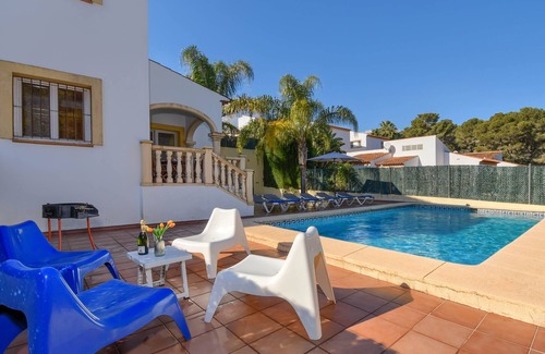 Cap de la Nau House | Classic and nice holiday home with private pool in Javea, Costa Blanca, Spain for 6 persons