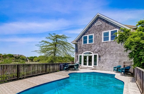 Westhampton House | Classic charmer with a pool, grill, and deck - dog-friendly & close to beaches