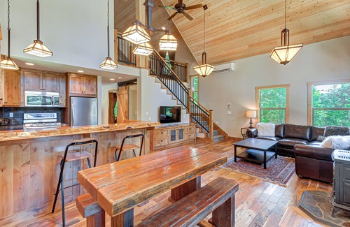 Elk Meadows Cabin | Classic mountain cabin in the woods - just steps from the river