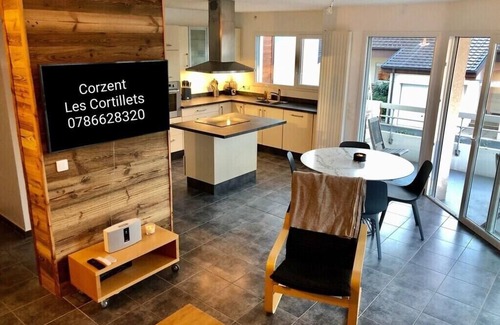 Corzent Apartment | Classified 3 stars Domaine de Corzent 50m from the lakeside - 2 bedrooms + terrace